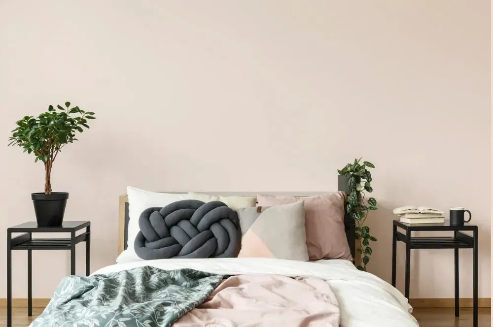 NCS S 0505-Y90R scandinavian bedroom