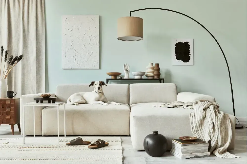 NCS S 0507-B80G cozy living room